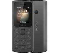 Nokia 110 4G - 4G téléphone de service - double SIM - RAM 128 Mo / Mémoire interne 48 Mo - microSD slot - rear camera - Charbon Charbon G