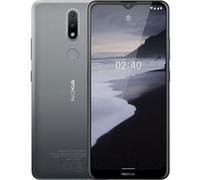 Nokia 2.4 - Android One - 4G smartphone - double SIM - RAM 2 Go / Mémoire interne 32 Go - microSD slot - 6.5" - 2x caméras arrière 13 MP, 2 MP - front camera 5 MP - Charbon Charbon G