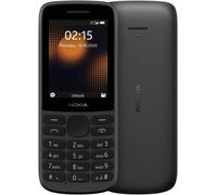 Nokia 215 Téléphone Portable débloqué (Ecran: 2,4 Pouces - 1 Go - Double SIM - Android) Noir
