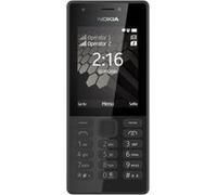 Nokia 216 - Téléphone mobile - microSD slot - 320 x 240 pixels (167 ppi) - RAM 16 Mo - 0,3 MP (caméra avant de 0,3 mégapixels) - noir Noir G