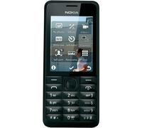 Nokia 301 Téléphone Portable Bluetooth 64 Mo Noir