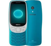 Nokia | 3210 4G (2024) | Bleu sous-marin | 2,4 " | 128 Mo | 64 Mo | Double SIM | Bluetooth | 5.0 | USB Type-C | Appareil photo principal 2 MP | 1450 mAh