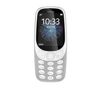 Nokia 3310 Dual SIM - Téléphone mobile - double SIM - 16 Mo - microSD slot - 320 x 240 pixels - TFT 2 MP - gris Gris