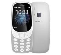 Nokia 3310 Dual SIM - Téléphone mobile - double SIM - 16 Mo - microSD slot - 320 x 240 pixels - TFT 2 MP - gris Gris