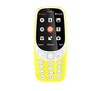 Nokia 3310 - Téléphone portable débloqué GSM (Ecran 2,4 pouces, ROM 32Go, Double SIM Appareil photo 2MP) Jaune