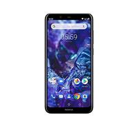 Nokia, 5.1 Plus, Smartphone débloqué, 4G, (5,8 Pouces, 32 Go, Double Nano SIM ou Nano SIM Plus MicroSD, Android One Oreo) Noir