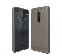 Nokia 5 Housse Étui Téléphone Protection Sac Coque Bumper Gris