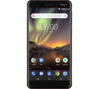 Nokia 6.1 5.5" Double SIM 4G USB Type-C 32 Go 3000 mAh Noir, Cuivre