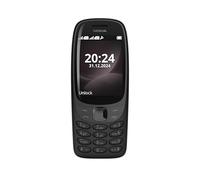 Nokia 6310 2024 noir, téléphone portable 2G, double sim, design iconique, écran 2,8", caméra VGA, batterie longue durée, mémoire extensible, Bluetooth 5.0, radio FM sans fil