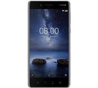 Nokia 8 - 4G smartphone - RAM 4 Go / Mémoire interne 64 Go - microSD slot - Écran LCD - 5.3" - 2560 x 1440 pixels - 2x caméras arrière 13 MP, 13 MP - front camera 13 MP - TIM - acier Acier G