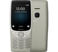 Nokia 8210 4G (0.13 Go, Sable, 2.80", Double SIM, 0.30 Mpx, 4G), Téléphone portable, Gris