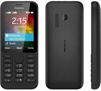 Nokia A00023207 215 Smartphone Dual-SIM (écran 5,08 cm (2,4 pouces), appareil photo 0,3 mégapixel, GSM bi-bande, 8MB RAM, Bluetooth 3.0, micro-USB 2.0) noir