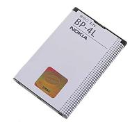 Nokia BP-4L Lithium Polymère (LiPo) 1500mAh 3.7V Batterie Rechargeable - Batteries Rechargeables (1500 mAh, Lithium Polymère (LiPo), 3,7 V, Blanc)