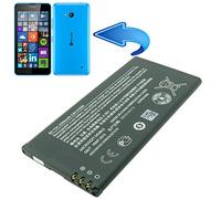 Nokia BT-BAT-BVT5C Batterie pour Microsoft Lumia 640 2500 mAh Noir