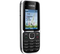 Nokia C2 - 01 - Mobile Vodafone débloqué (Écran de 2 320 x 240, appareil photo 3.2 MP, 0.06 Go, Wi-Fi Symbian), noir