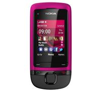 Nokia C2-05 téléphone débloqué (Ecran: 2 pouces - Appareil photo VGA) Rose (Import Europe)