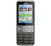 Nokia C5 nouvelle version Smartphone Écran 5,6 cm (2,2") Appareil photo 5 Mpx Bluetooth Gris (Import Allemagne)