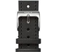 Withings bracelet en cuir noir 20mm