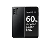 Nokia G60 5G Dual-SIM 64GB ROM + 4GB RAM (GSM UNIQUEMENT | SANS CDMA) Factory Unlocked 5G Smartphone (Noir)