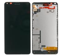 Nokia Lumia 640 Affichage Module LCD Écran Tactile Assemblage Verre + Cadre Noir