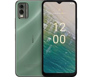 Nokia Smartphone C32 HD+ de 6,5 Pouces avec 4 Go de RAM/64 Go de ROM, appareils Photo 50 MP/8MP, autonomie de 3 Jours de la Batterie 5 000 mAh, Dos en Verre trempé, Indice IP52, capteur d'empreintes