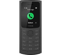 Nokia - Téléphone 110 1,8" S30+ avec connectivité Volte 4G, mémoire Externe jusqu'à 32 Go, Batterie Amovible 1 020 mAh, Appareil Photo, Radio FM (Mode Double Filaire et sans Fil), Noir