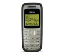 Nokia Téléphone Portable 1200 Noir (Organiseur, 3 Jeux)