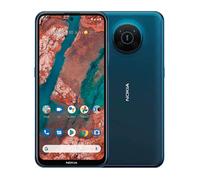 Nokia X20 - 5G smartphone - double SIM - RAM 6 Go / Mémoire interne 128 Go - Écran LCD - 6.67" - 2400 x 1080 pixels - 4x caméras arrière 64 MP, 5 MP, 2 MP, 2 MP - front camera 32 MP - bleu nordique Bl
