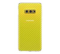 NOKOER Film Protection Arriere pour Samsung Galaxy S10e, [3 Pièces] 0.05mm Ultra-Mince Pet Doux Back Flim [Antidérapant] [Anti Empreintes Digitales] [Dissipation Thermique]