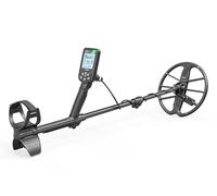 Nokta Simplex Lite - Détecteur de métaux avec bobine de recherche DD étanche de 28 cm, vibration pour détecter sous l'eau, plage et tous les modes de recherche de métaux