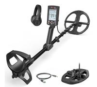 Nokta The Legend 2 Détecteur de métaux simultané Multi-fréquences étanche pour Adultes avec Casque sans Fil et 2 bobines de Recherche, Puissant, Plus léger, Plus Intelligent