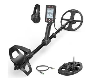 Nokta The Legend 2 Détecteur de métaux simultané Multi-fréquences étanche pour Adultes avec Casque sans Fil et 2 bobines de Recherche, Puissant, Plus léger, Plus Intelligent