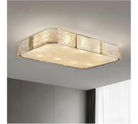 NOKTAI Lustre Moderne en Laiton et Verre, luminaire LED de Luxe, idéal pour Une Chambre à Coucher ou Une Suspension