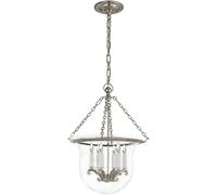 NOKTAI Suspension Moderne de Luxe en Laiton, Abat-Jour en Verre Simple, Lampe Suspendue LED E12 à 6 lumières, Lampe décorative pour Salon, Salle à Manger, Bar, Lustre de Plafond
