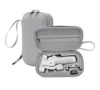Nokwocy Osmo Mobile 7 Case, DJI Om 7/Om 7P, Sac de Rangement Portable en polyuréthane, pour Accessoires stabilisateurs Osmo Mobile 7 & 7P, Clair, Classique (Gray)
