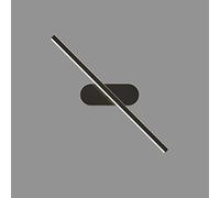 NOKXDKJWT Applique Murale Moderne de 13,8 Pouces, rotative à 180 °, Appliques murales à LED à Longues Bandes, pour Chambre à Coucher, Salon, hôtel, Couloir, Couloir, Finition cuivre Nordique (foncée)