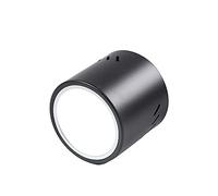 NOKXDKJWT Downlight encastré LED Rond monté en Surface 24W Fer Aluminium Dissipation Thermique Haute Couleur plafonnier hôtel Restaurant Salon éclairage intérieur projecteur intégré