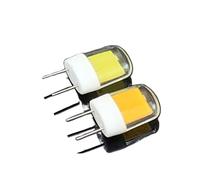 NOKXDKJWT Éclairage, Paquet de 10, Mini Lampes LED COB AC220V 5W BA15D/BA15S/E11/E12/E14/G4/G8/G9, Couvercle en Verre + céramique (Blanc Chaud, E12)