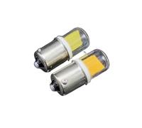 NOKXDKJWT Éclairage, Paquet de 10, Mini Lampes LED COB AC220V 5W BA15D/BA15S/E11/E12/E14/G4/G8/G9, Couvercle en Verre + céramique (Blanc Chaud, E12)