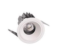 NOKXDKJWT Encastré 10W COB LED Encastré Downlight Éclairage de Plafond 30° Angle Réglable CRI95 Anti-éblouissement LED Spot Encastré 60mm Ouverture de Montage Intérieur Plafonnier Encastré Intégré