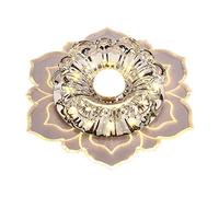 NOKXDKJWT Encastré LED Moderne Minimaliste Cristal Porche lumière plafonnier Maison Balcon lumière, encastré Lotus lumière 3W plafonnier, adapté au Salon/Chambre/Couloir intégré