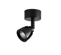 NOKXDKJWT Encastré LED réglable économie d'énergie éclairage Noir Spot Panneau de Plafond lumière Downlight pour éclairage Domestique Commercial intégré (Color : 4000K Nature Light, Size : 7W)