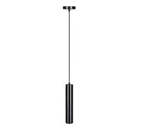 NOKXDKJWT Lampe Suspendue Cylindre Moderne 5W Lustre LED Noir Lampe Suspendue À Tête Unique Lampe À Tube Long Créative Lampe De Simplicité Cylindre Lustre À Tube Long/3 * 50Cm/Lumière Neutre