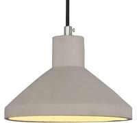NOKXDKJWT Lampe Suspendue Lampe à Suspension Plafonnier Style Industriel Nordique Ciment pour Chambre Chevet Salle à Manger Cuisine Îlot Terrazzo en Forme de Plat