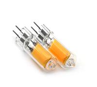 NOKXDKJWT L'ampoule LED Peut être atténuée en lumière Blanche Froide 6 W 9 W 12 W G4 LED COB Ampoule 220 V Verre LED G4 Ampoule 360 Angle de Faisceau Remplacement 30 W 40 W 60 W Lampe halogène pour