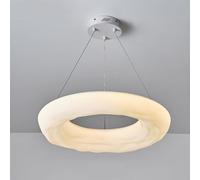 NOKXDKJWT Lustre à Biscuits Romantique à LED, Lampe de Chambre d'enfant de Style crème, plafonnier Suspendu Confortable pour Chambre Principale, pour Salle à Manger, Salon, luminaire/C