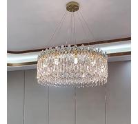 NOKXDKJWT Lustre en Cristal Simple E14, Lampe LED Moderne de Haute qualité, plafonnier créatif en Cristal K9, pour Salon, Chambre à Coucher, lanternes d'éclairage d'étude