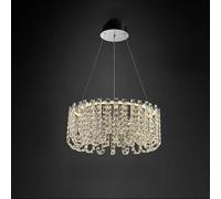 NOKXDKJWT Lustre LED de Luxe pour Salons européens, luminaire d'ambiance élégant, décoration d'intérieur Moderne, plafonnier élégant pour Salon