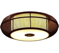 NOKXDKJWT Plafonnier d'Asie du Sud-Est, intérieur de Restaurant de Maison de thé Proche du luminaire de Plafond, Lustre de Plafond Plat à vis E26 de Salon, pour Lanterne de décoration d'intérieur