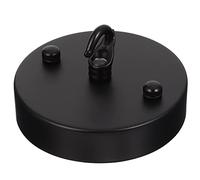 NOKXDKJWT Plaque de Plafond de Lustre Vintage, Kit d'auvent de lumière en Acier, Plaque de Plafond créative pour Suspension